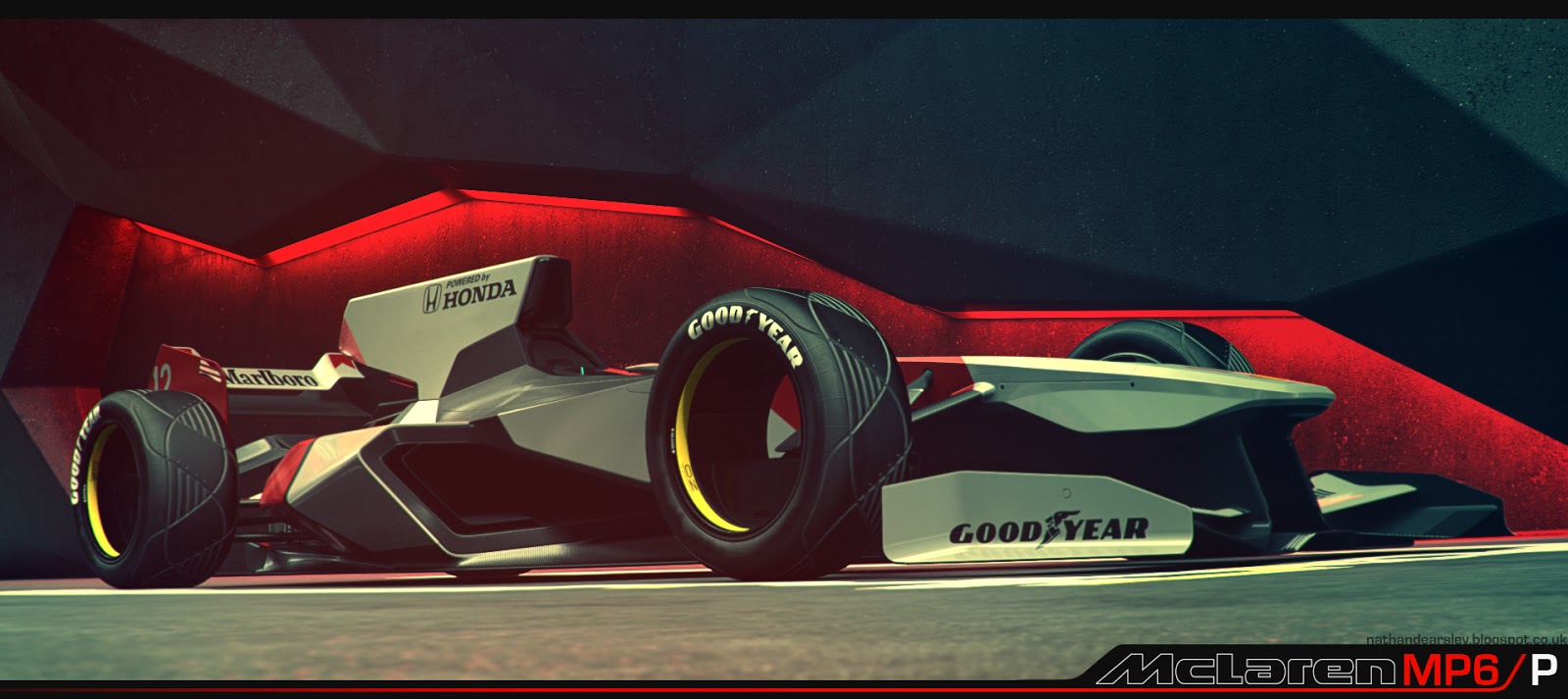 Сумасшедший McLaren-Honda F1 будущего